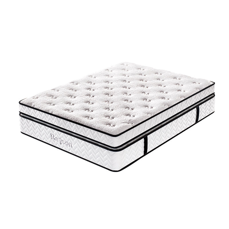 High class hotel compress double pocket spring mattress wholesale