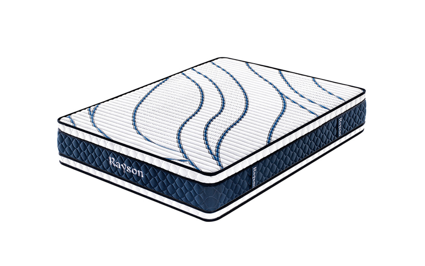 Luxury hotel memory foam latex online bonnell spring mattress two sides available
