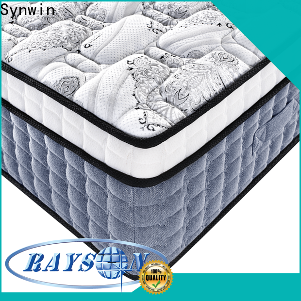 Synwin popular top rated hotel mattresses 2019 competitive factory price manufacturing