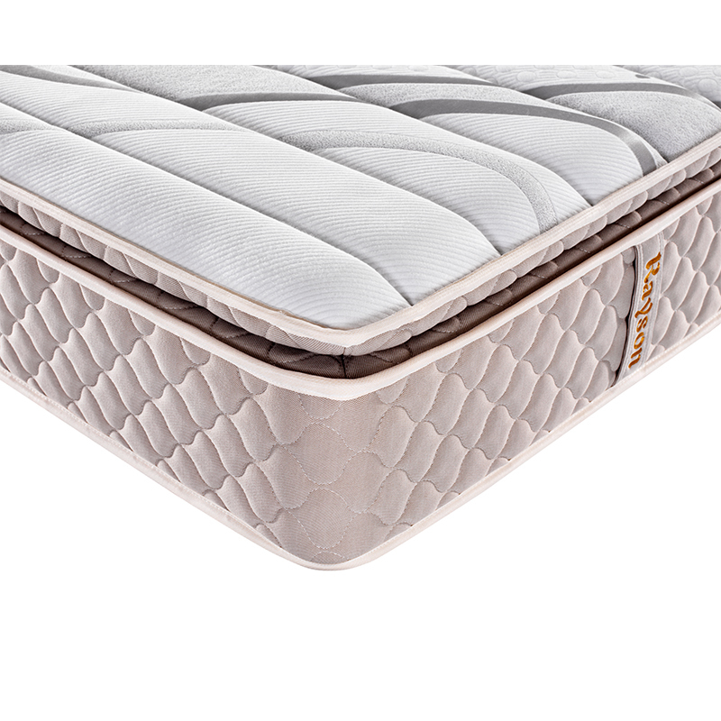 5-Zone Pillow top memory foam pocket spring coil mattress