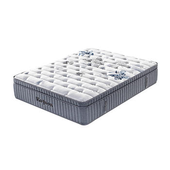 5 Star hotel euro top pocket spring mattress vs latex memory foam
