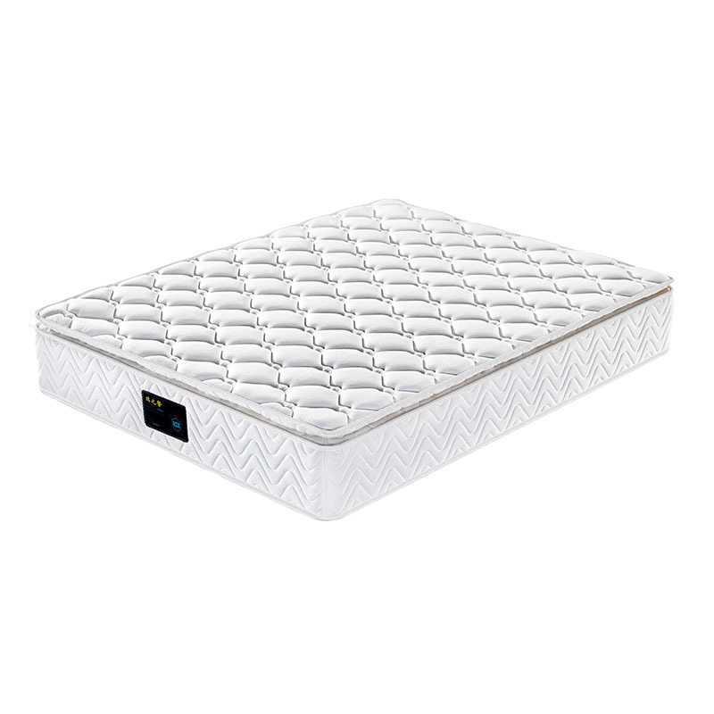 Plain design pocket spring super soft foam pillow top mattress