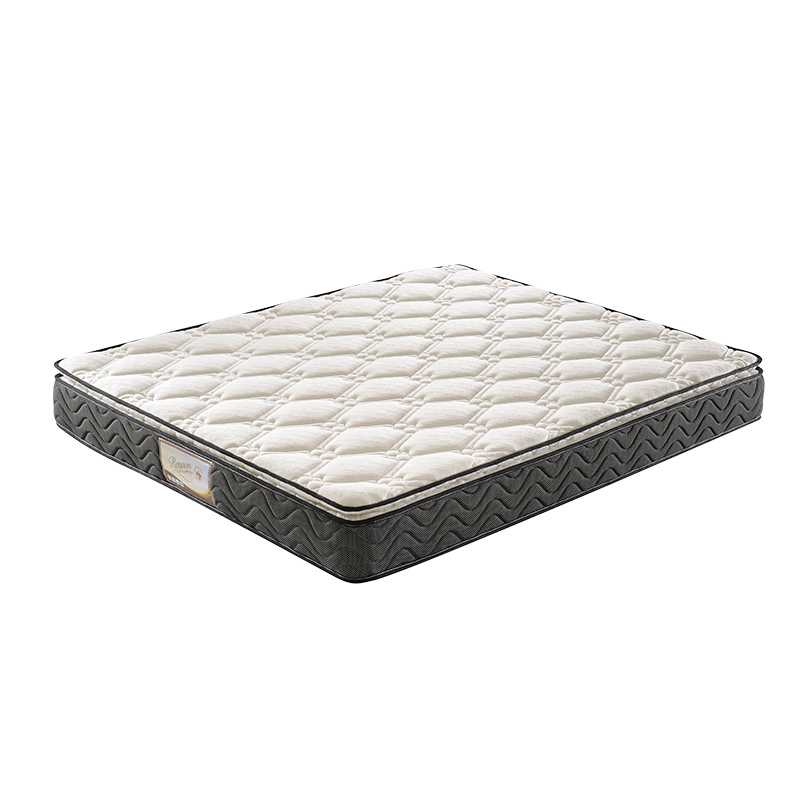 luxury pillow top roll up bonnell coil mattress in box