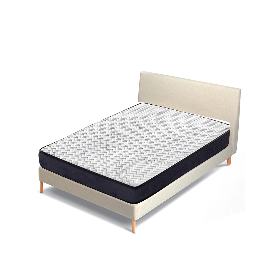23 cm Height Low-carbon Continuous Spring Tight Top Roll Up Mattress for student hotel