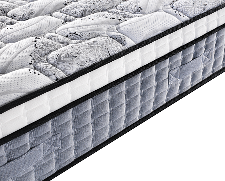 Box roll pack mattress factory and exporter bamboo knitted fabric pocket spring mattress importers