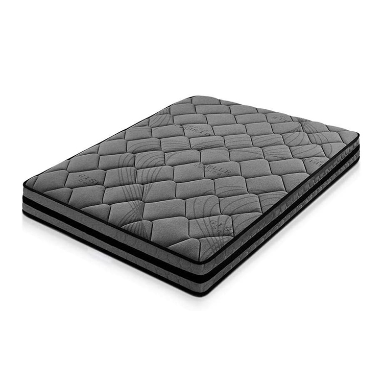 22cm Dark knitted fabric pocket spring roll in box mattress