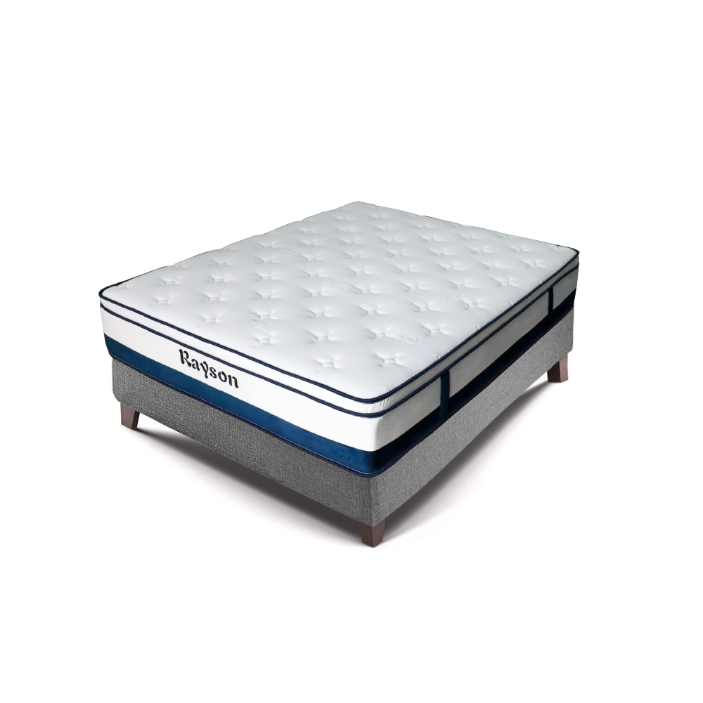 customized hotel king size gel memory foam 5 zones pocket spring mattress