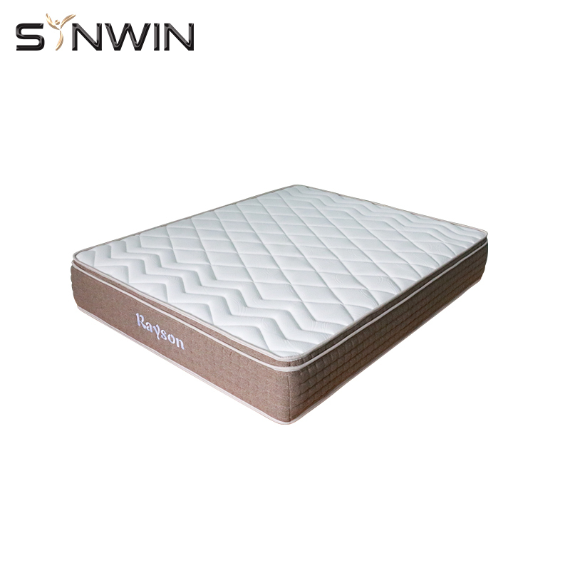 Synwin hotel home use tight top 25cm comfort foam pocket spring mattress