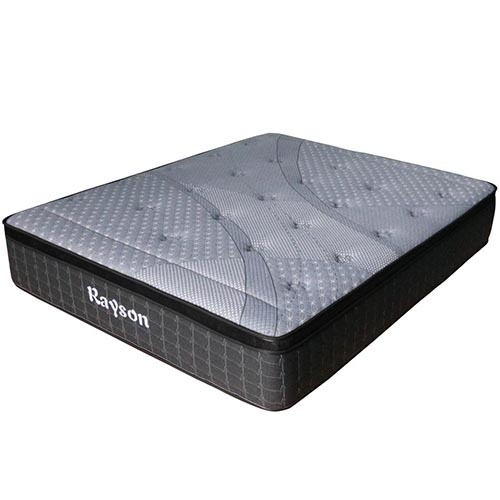 Hot Sale 30.5cm King Size pillow top Latex Pocket Spring mattress