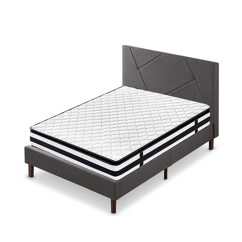 Medium firm colchones queen pillow top sleepwell orthopedic mattress