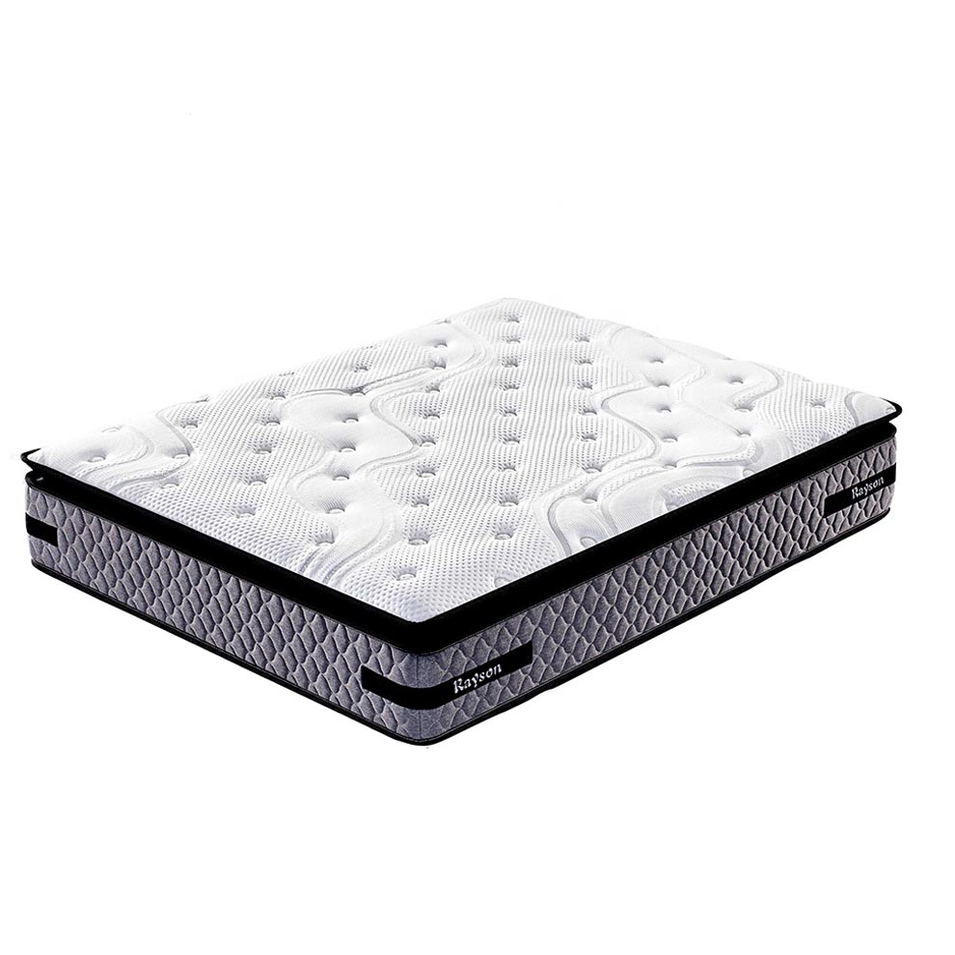 High quality individual modern hotel memory foam bed pocket coil spring mattress